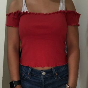 brandy Melville off the shoulder top